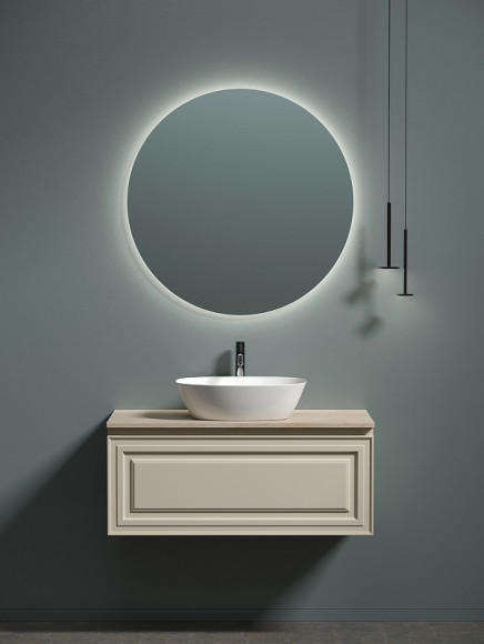 Тумба под раковину Sancos Very 100 VR100CE подвесная Beige Soft