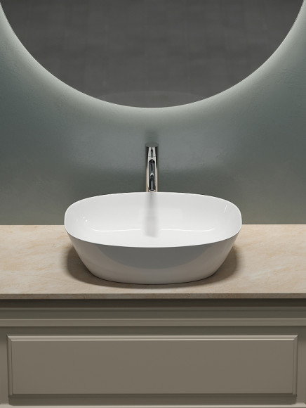 Тумба под раковину Sancos Very 100 VR100CE подвесная Beige Soft