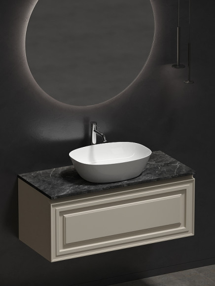 Тумба под раковину Sancos Very 100 VR100CE подвесная Beige Soft