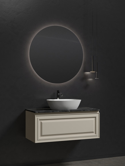 Тумба под раковину Sancos Very 100 VR100CE подвесная Beige Soft