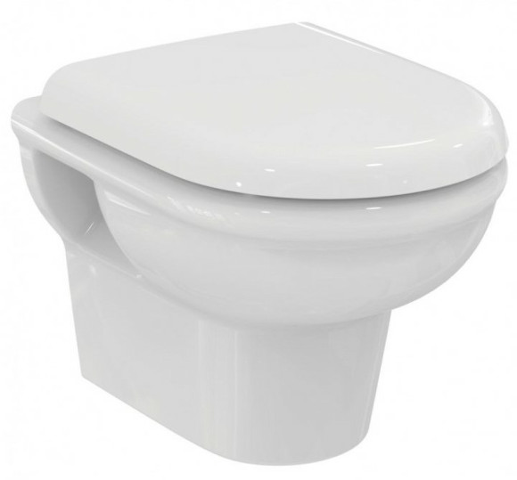 Унитаз Ideal Standard Exacto Rimless R002601 подвесной с сиденьем Микролифт