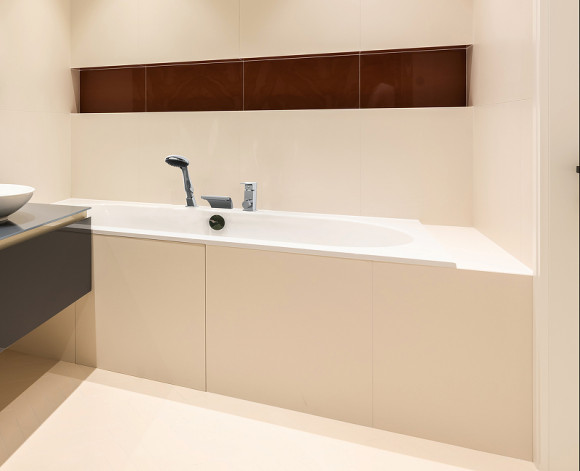 Смеситель на борт ванны GPD Atros Mak67 Хром