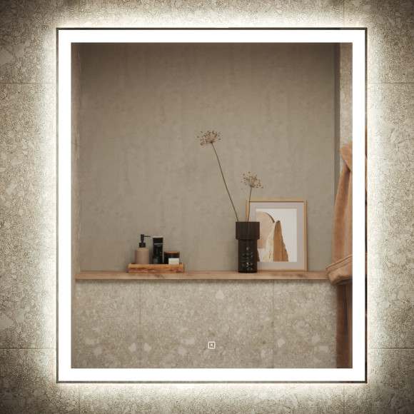 Зеркало Sancos City 70 CI700 с подсветкой с сенсорным выключателем