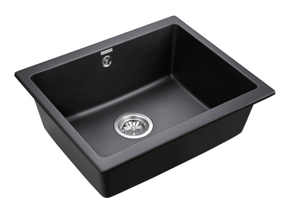 Кухонная мойка Paulmark Gera 60 PM205546-BL Черная Кухонная мойка Paulmark Gera 60 PM205546-BL Черная