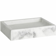 Мыльница WasserKRAFT Kammel K-9129 Белый мрамор Мыльница WasserKRAFT Kammel K-9129 Белый мрамор