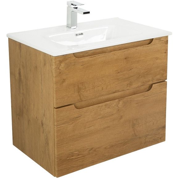 Тумба под раковину BelBagno Etna-H60 80 ETNA-H60-800-2C-SO-RN-P подвесная Rovere Nature Тумба под раковину BelBagno Etna-H60 80 ETNA-H60-800-2C-SO-RN-P подвесная Rovere Nature