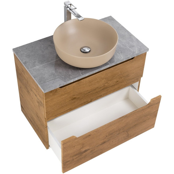 Тумба под раковину BelBagno Etna-H60 80 ETNA-H60-800-2C-SO-RN-P подвесная Rovere Nature Тумба под раковину BelBagno Etna-H60 80 ETNA-H60-800-2C-SO-RN-P подвесная Rovere Nature