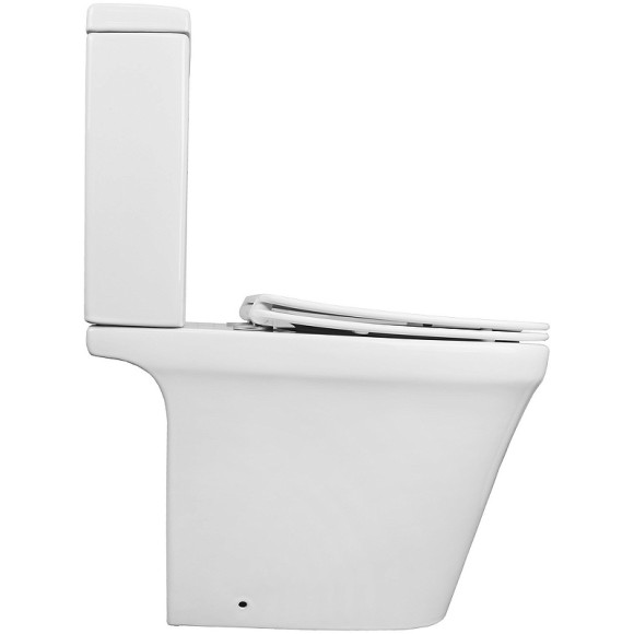 Унитаз компакт Azario Candy AZ-1503B с бачком и сиденьем Микролифт Унитаз компакт Azario Candy AZ-1503B с бачком и сиденьем Микролифт