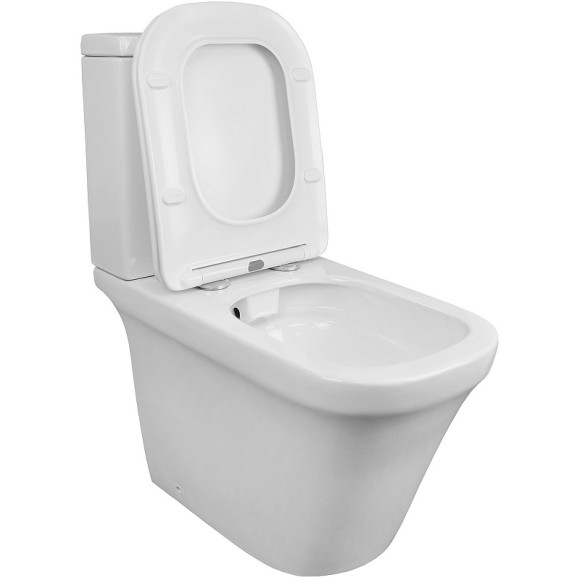 Унитаз компакт Azario Candy AZ-1503B с бачком и сиденьем Микролифт Унитаз компакт Azario Candy AZ-1503B с бачком и сиденьем Микролифт