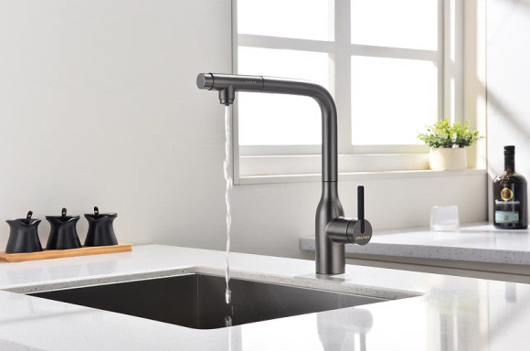 Смеситель для кухни Paulmark Viper Vi213105-B Беретта