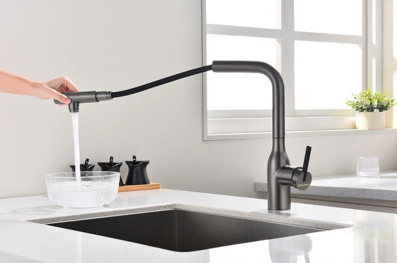 Смеситель для кухни Paulmark Viper Vi213105-B Беретта