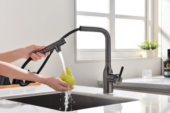 Смеситель для кухни Paulmark Viper Vi213105-B Беретта