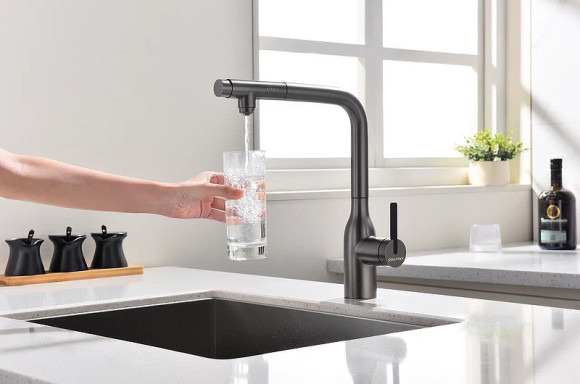 Смеситель для кухни Paulmark Viper Vi213105-B Беретта