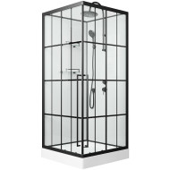 Душевая кабина Niagara Standart 100x100 R ST100/15QR/KL/BKT без гидромассажа Душевая кабина Niagara Standart 100x100 R ST100/15QR/KL/BKT без гидромассажа
