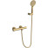 Смеситель для душа Kaiser Serio 05377-3 с термостатом Шлифованное золото