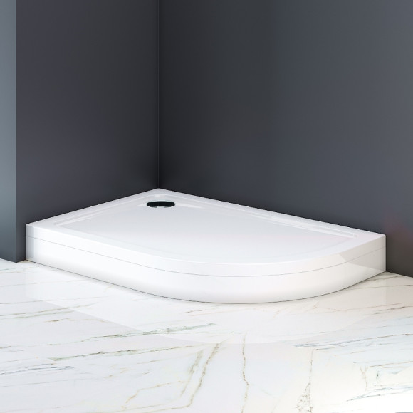 Акриловый поддон для душа AM.PM Like 120х80 L W83T-302L120W Белый Акриловый поддон для душа AM.PM Like 120х80 L W83T-302L120W Белый