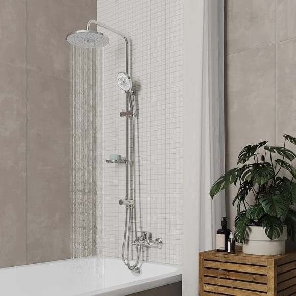 Душевая система Milardo Ideal Spa ILSSB3FM76 Хром Душевая система Milardo Ideal Spa ILSSB3FM76 Хром