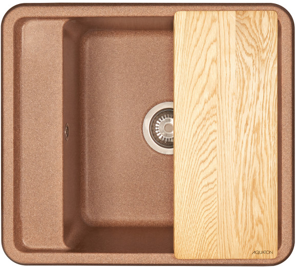 Кухонная мойка Aquaton Беллис 57 1A724932BS270 Терракот