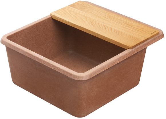 Кухонная мойка Aquaton Беллис 57 1A724932BS270 Терракот