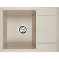 Кухонная мойка Paulmark Flugen 50-650 PM216550-BE Бежевая Кухонная мойка Paulmark Flugen 50-650 PM216550-BE Бежевая