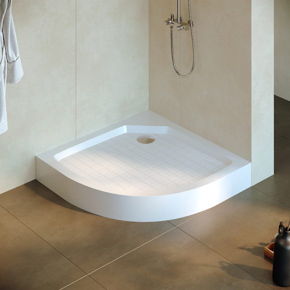 Душевой поддон из стеклопластика RGW SMC/R W 90x90 57350499-01 Белый Душевой поддон из стеклопластика RGW SMC/R W 90x90 57350499-01 Белый
