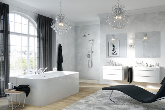 Кронштейн для верхнего душа Kludi Adlon 2751405 Хром