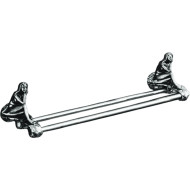 Полотенцедержатель Art&Max Juno AM-0718-T двойной Серебро Полотенцедержатель Art&Max Juno AM-0718-T двойной Серебро