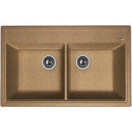 Кухонная мойка Florentina Липси-820 20.370.E0820.105 Коричневая