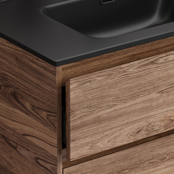 Тумба под раковину Sancos Libra 80 LB80ECH подвесная Дуб чарльстон