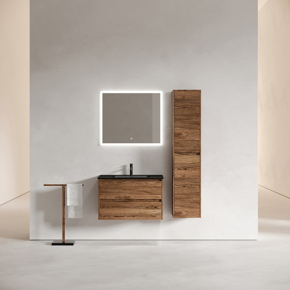 Тумба под раковину Sancos Libra 80 LB80ECH подвесная Дуб чарльстон