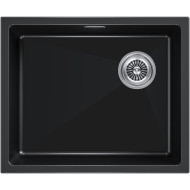 Кухонная мойка Paulmark Lumi 55 UNI-Skew LU55SK-BLM Черный маталлик