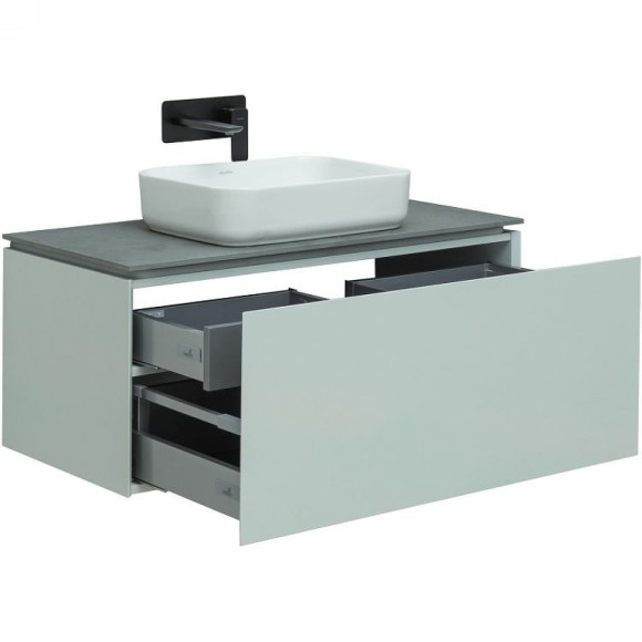 Тумба под раковину Allen Brau Infinity 100 1.21004.PWM подвесная Папирус матовый Тумба под раковину Allen Brau Infinity 100 1.21004.PWM подвесная Папирус матовый