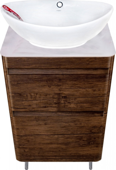 Тумба под раковину Style Line Атлантика Люкс Plus 60 СС-00002207 Старое дерево