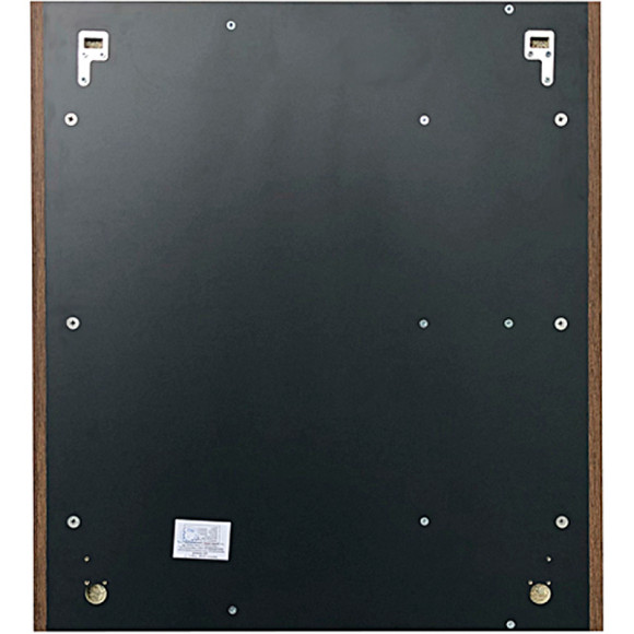 Зеркальный шкаф Comforty Порто 75 00-00009231 Дуб темно-коричневый