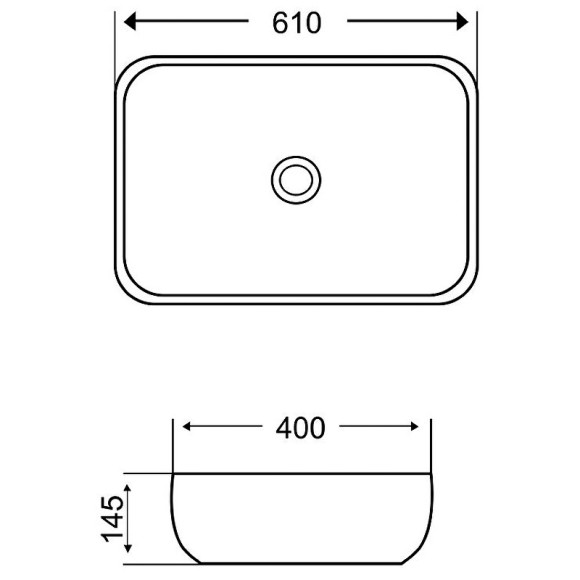 Раковина-чаша Grossman 61 GR-3049 Белая Раковина-чаша Grossman 61 GR-3049 Белая