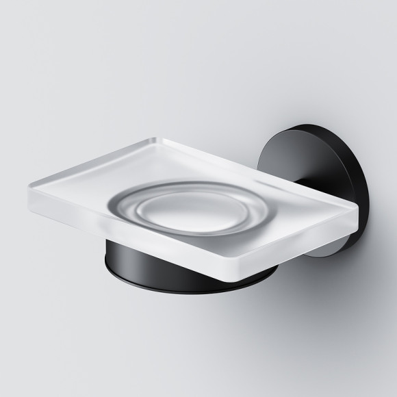 Мыльница AM.PM X-Joy A85A34222 Черная матовая Мыльница AM.PM X-Joy A85A34222 Черная матовая