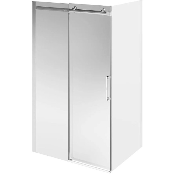 Душевая дверь Kerama Marazzi Cristallo 120 CT.120.SD.BN профиль Брашированный никель стекло прозрачное Душевая дверь Kerama Marazzi Cristallo 120 CT.120.SD.BN профиль Брашированный никель стекло прозрачное