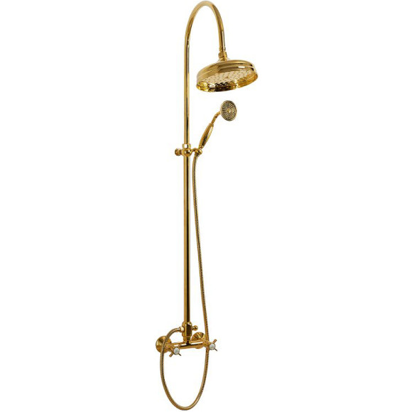 Душевая система Cezares Lord LORD-CD-03/24-M Золото 24 карат