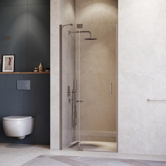 Душевая дверь RGW Hotel HO-014-Gg 120 350601412-110 профиль Серый стекло прозрачное