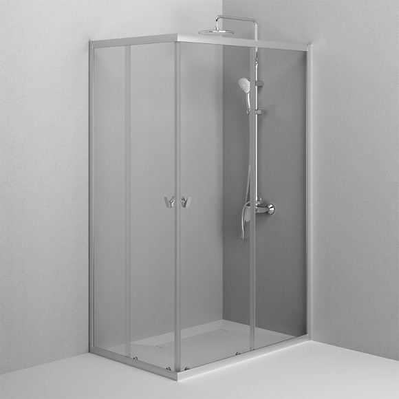 Душевой уголок AM.PM Sunny 120х80 W87G-403-12080-MT профиль Хром матовый стекло прозрачное Душевой уголок AM.PM Sunny 120х80 W87G-403-12080-MT профиль Хром матовый стекло прозрачное