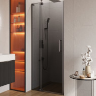 Душевая дверь Cezares Slider 80 SLIDER-B-1-70/80-GRIGIO-GM профиль Оружейная сталь стекло серое