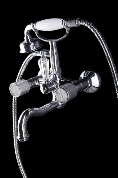 Смеситель для ванны Boheme Royal Cristal 273-Royal/CRST Хром Смеситель для ванны Boheme Royal Cristal 273-Royal/CRST Хром