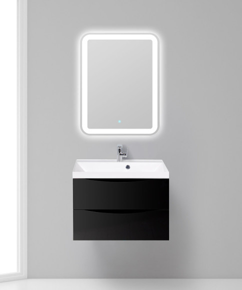 Тумба под раковину BelBagno Marino 70 MARINO-700-2C-SO-NL-P подвесная Nero Lucido Тумба под раковину BelBagno Marino 70 MARINO-700-2C-SO-NL-P подвесная Nero Lucido