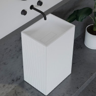 Раковина Abber Stein 50 AS2503-H Белая матовая