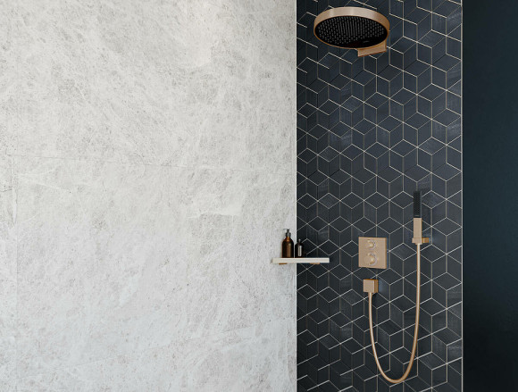 Смеситель для душа Hansgrohe Ecostat Square 15714700 с термостатом Белый матовый