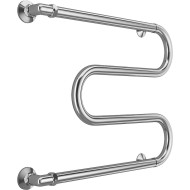 Водяной полотенцесушитель Terminus М-образный (1) 500х600 4620768881169 Хром, боковое подключение, G 1" НР