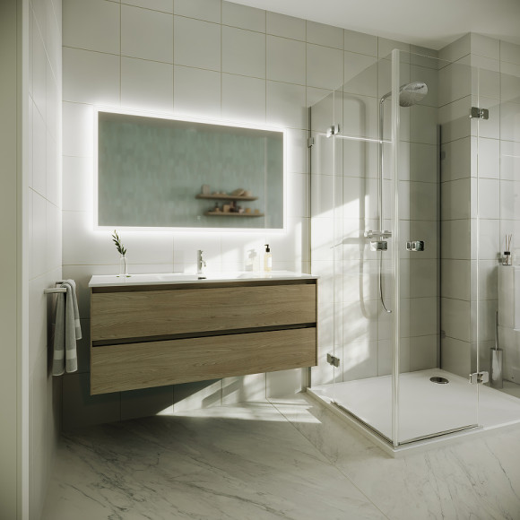 Тумба под раковину Sancos Cento 120 CN120-1KE подвесная Карпатская ель Тумба под раковину Sancos Cento 120 CN120-1KE подвесная Карпатская ель