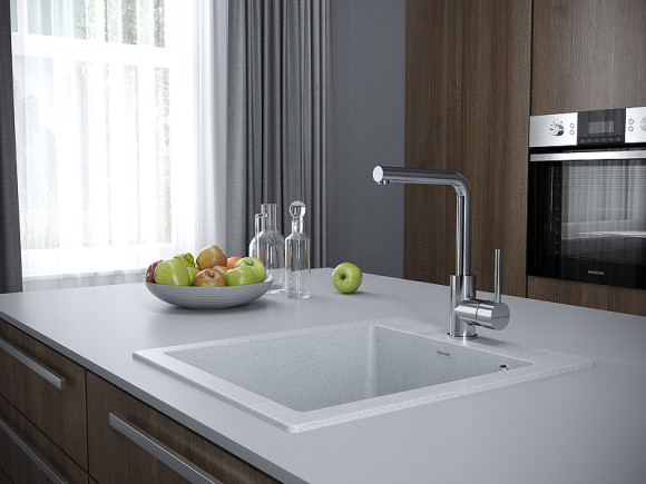 Смеситель для кухни Paulmark Honner Ho212018-CR Хром