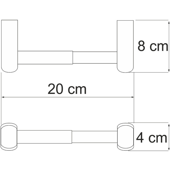 Держатель туалетной бумаги WasserKRAFT Berkel K-6822 Хром