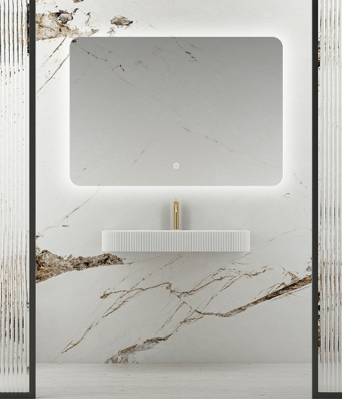 Зеркало Vincea 120 VLM-3BE120 с подсветкой с сенсорным выключателем и диммером Зеркало Vincea 120 VLM-3BE120 с подсветкой с сенсорным выключателем и диммером